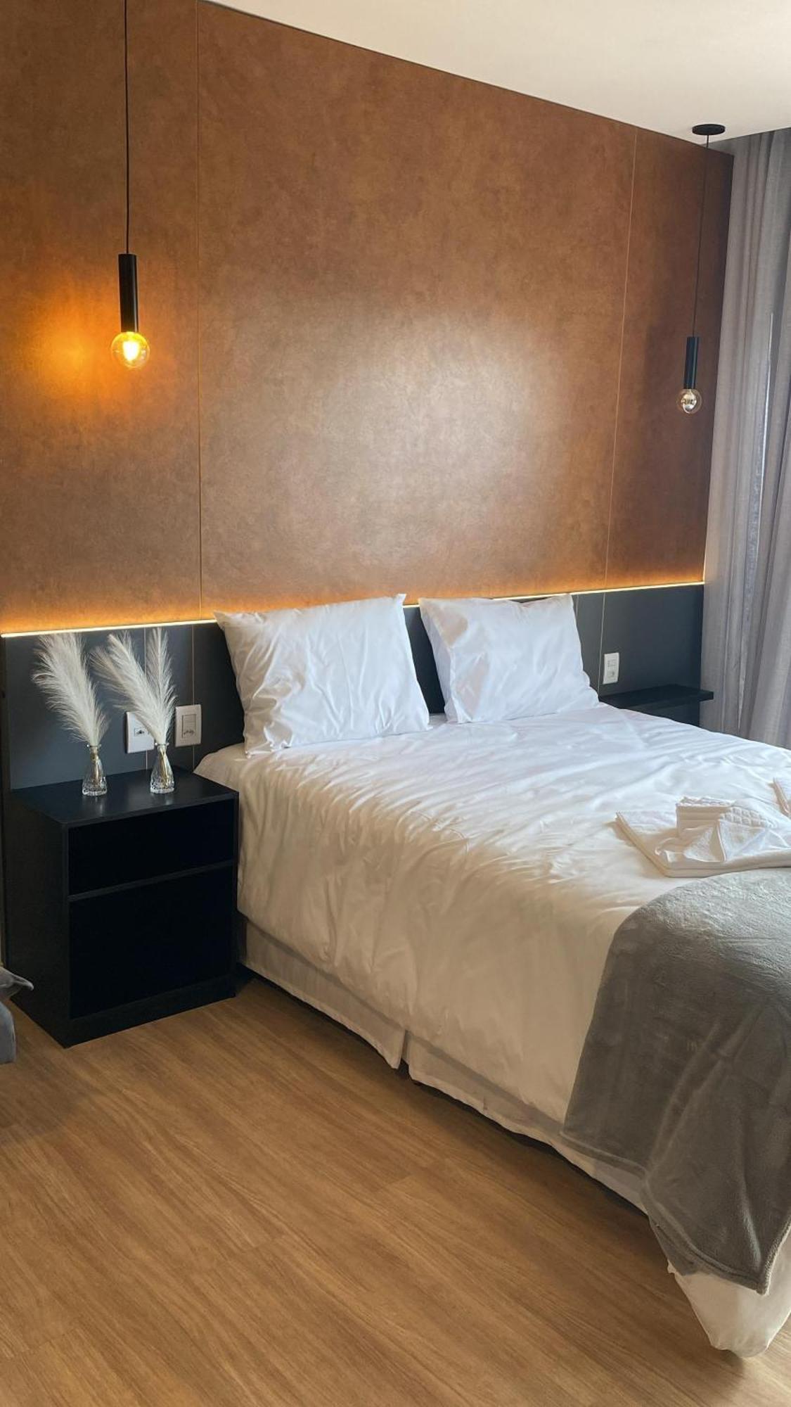 Flat No Completao Gran Paradiso - Tem - Novinho Hotel