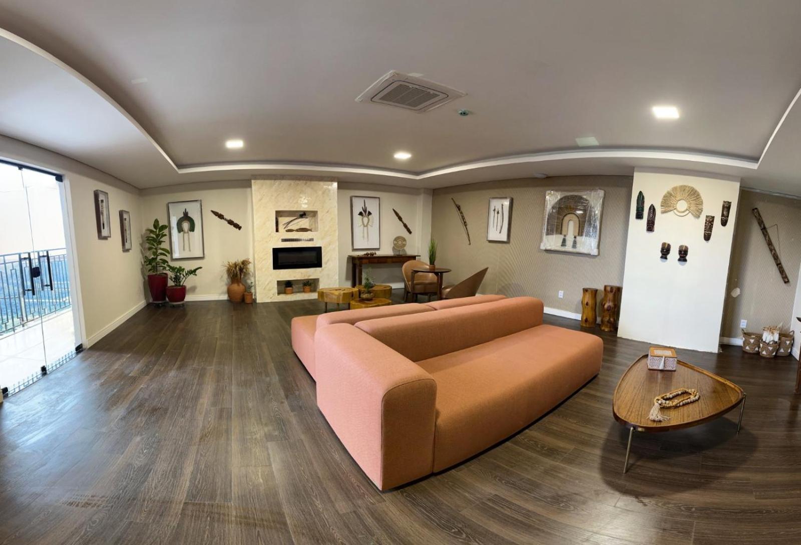 Flat No Completao Gran Paradiso - Tem - Novinho Hotel *